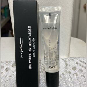 NWT MAC Lipglass Clear Lip Gloss - Full Size
